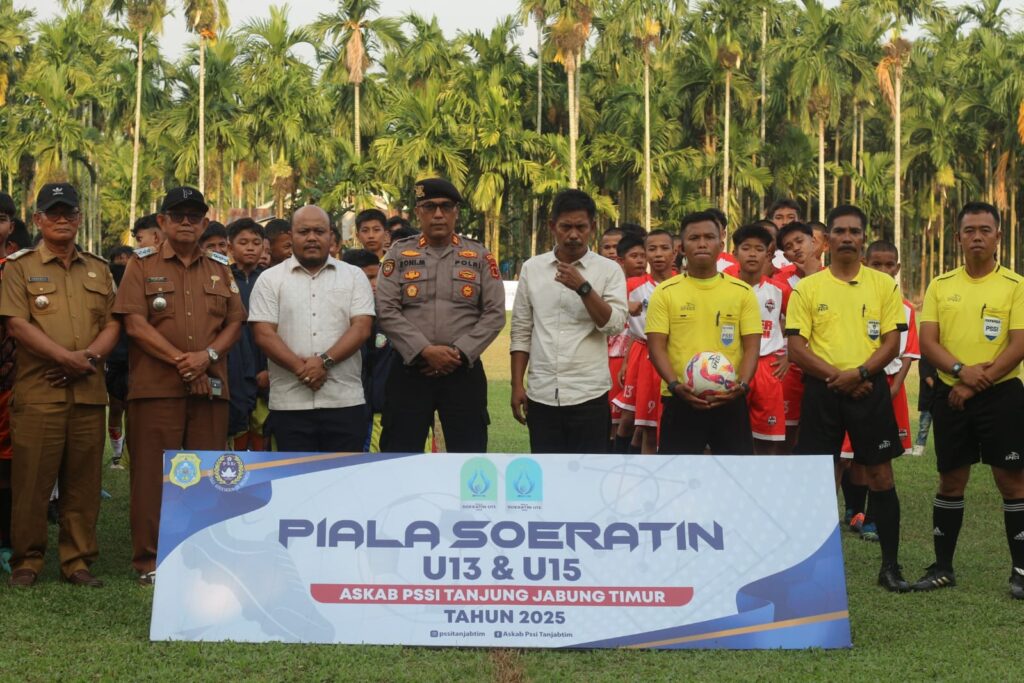 Asprov PSSI Jambi Resmi Menunjuk Askab PSSI Tanjabtim Sebagai Tuan Rumah Piala Soeratin U-13 dan U-15