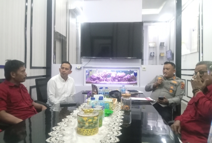 KONI Tanjung Jabung Timur Melakukan Silaturahmi Dengan Kapolres Tanjabtim